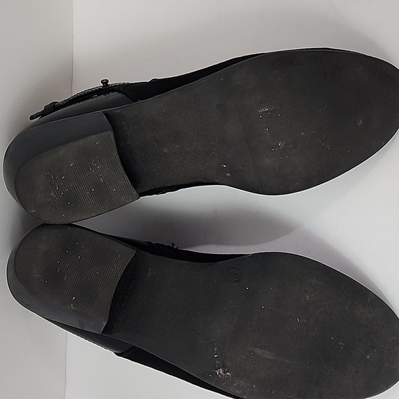 Old Navy Classic Midnight Black Ankle Bootis, Size 9 - Picture 8 of 11